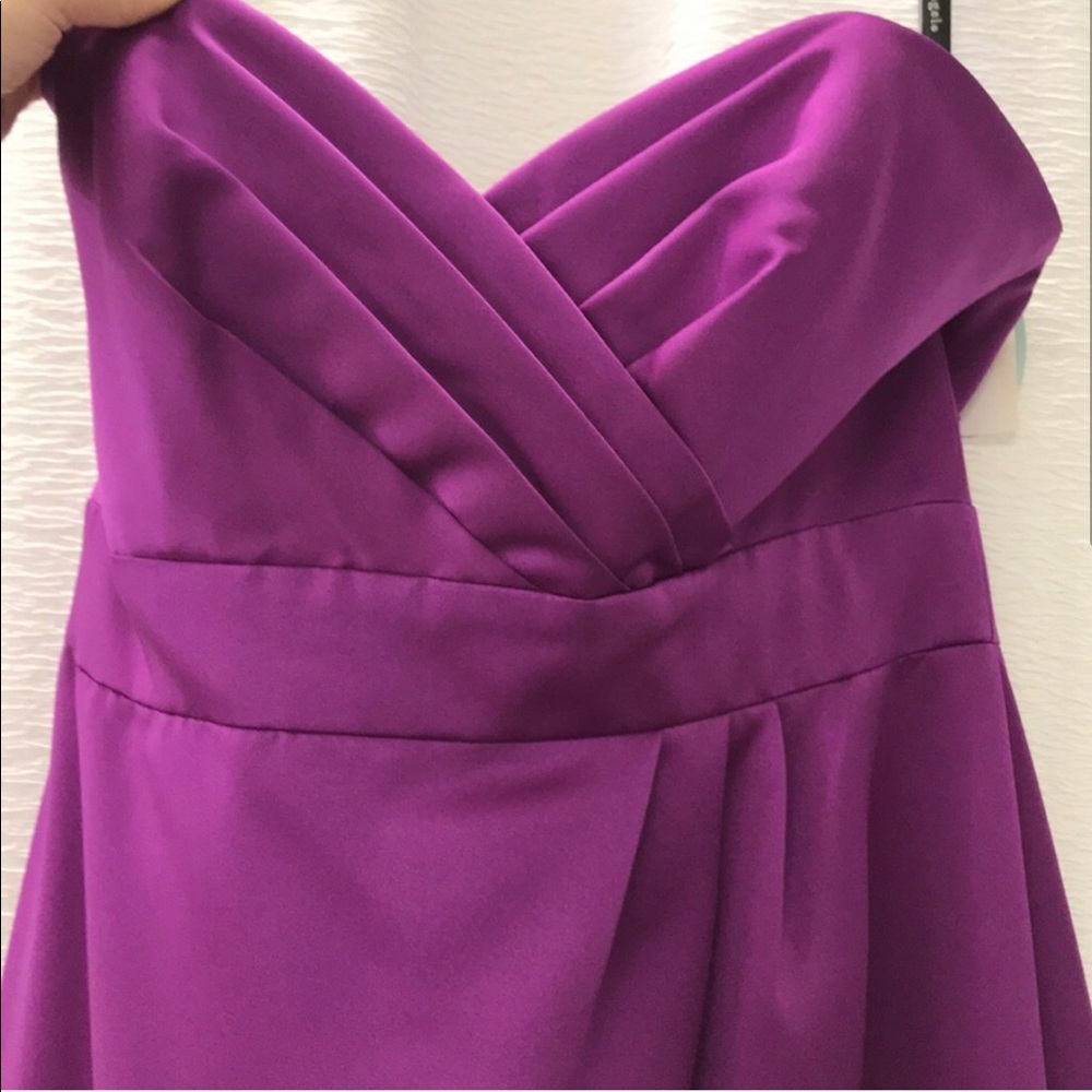 Formal strapless gown
